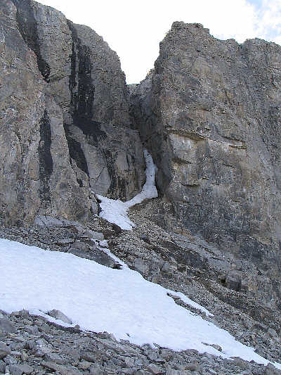 The chimney is a lot tighter than I had expected.