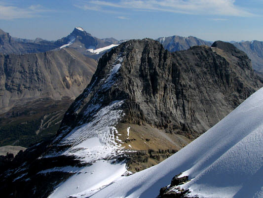 The west ridge of Pika Peak looks a little daunting, doesn't it?