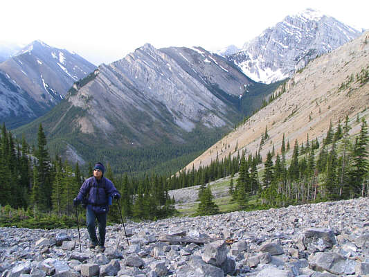 Hopefully, your pants will have dried out by now after the ford of Little Elbow River.