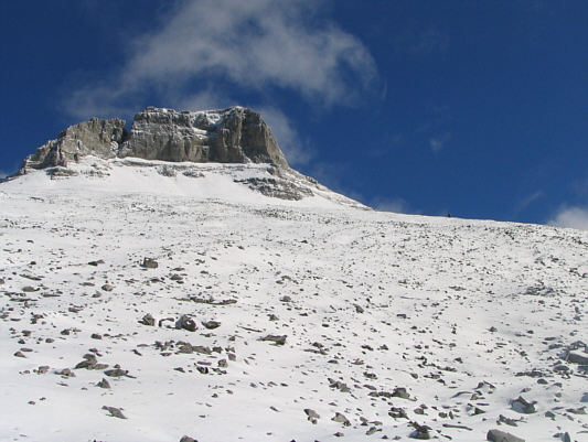 Being motivated to catch up to Wayne actually helped me climb this boring section quickly.