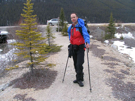 Our descent time of 2.5 hours actually equals Steve Tober's ascent time for this peak!