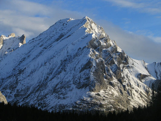 Hmmm...there's an awful lot of snow up there...