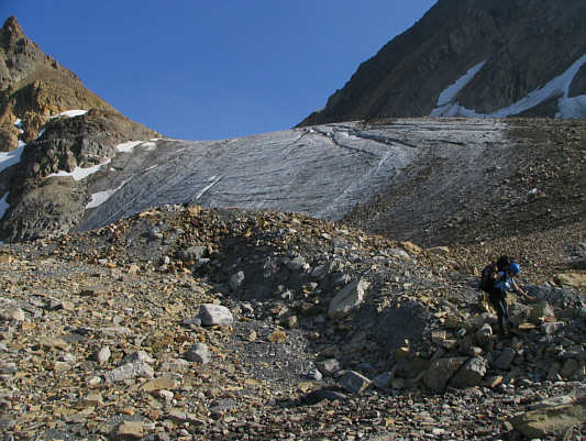 That glacier is bigger than I thought.