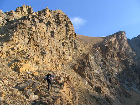 It's steeper and looser than it looks.