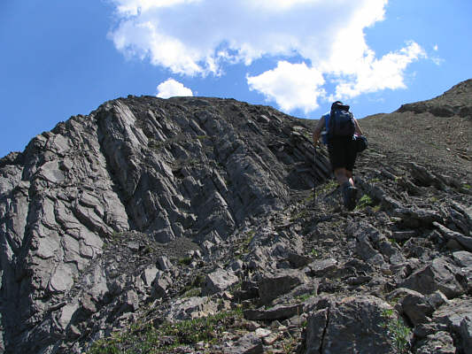 I prefer the ridges over the rubble.