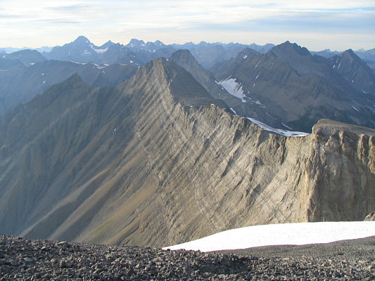 It took me about an hour and forty minutes to go from summit to summit.