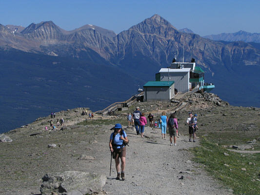 Look at all the tourists!