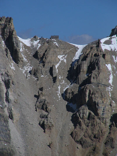 People have died just trying to climb up to Abbot Pass.