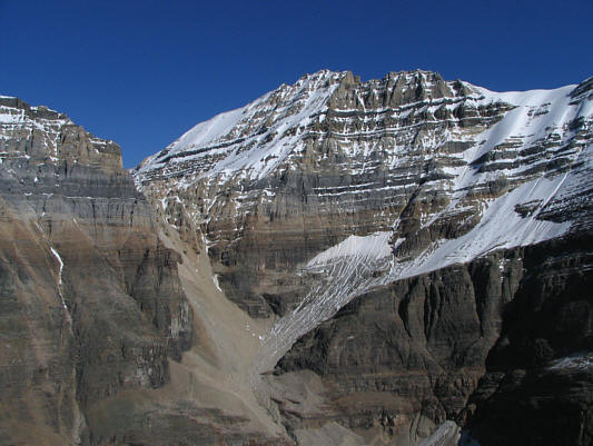 That scree slope going up to Abbot Pass sure doesn't look fun to climb.