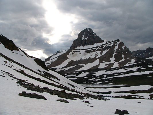 Ptarmigan Peak is the last Kane scramble I have left to do in the Skoki area.