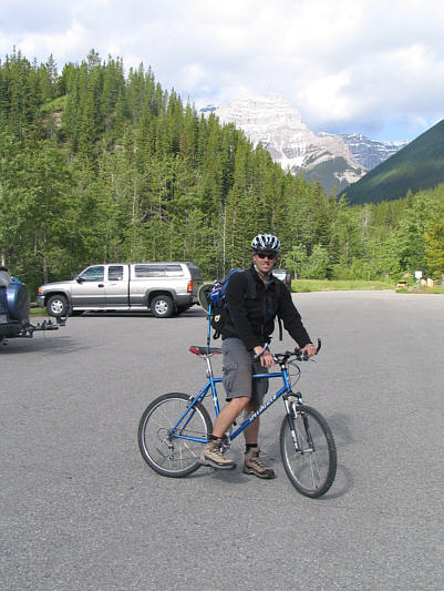 I like Dave's bike; it actually fits on my bike rack!