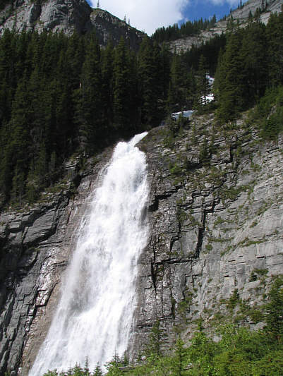 Nice place for a shower if you're camping nearby.