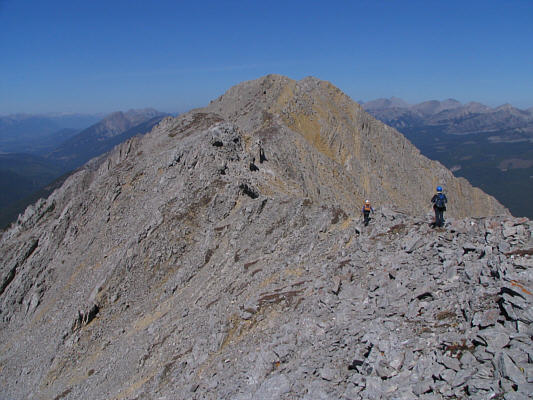 This is where Bob and Dinah turned back on their first attempt because of snow.