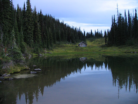 It was amazingly quiet here.