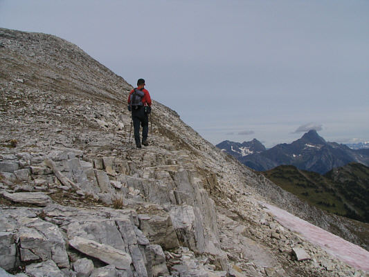 It's less than 10 minutes from here to the summit.