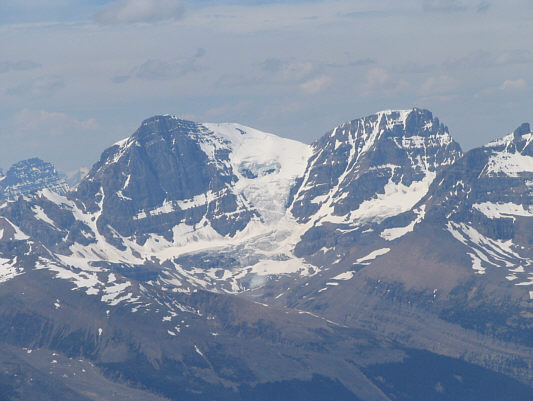 Mount Wooley and Diadem Peak are, respectively, the 35th and 43rd highest peaks in the Canadian Rockies.