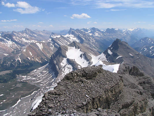 An exceptionally beautiful day to be on this summit.