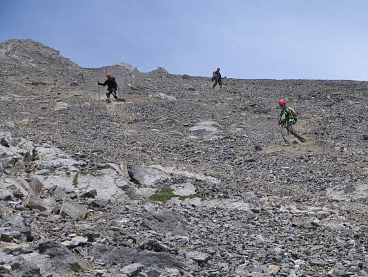 Watch out for rockfall on descent if you're in a big group.