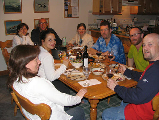 We had enough food for probably another week!