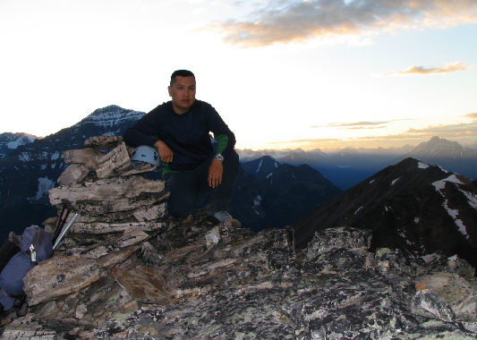 Even up here the bloody mosquitoes were relentless!