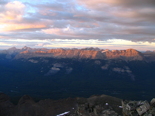 I seem to recall coming down in the dark as well on TV Peak!