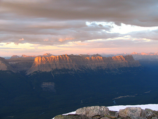 Yep.  Still yet another scramble trip where I was hiking out in the dark!