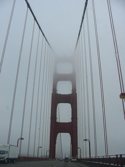 A bridge toll is collected if you are entering the city.