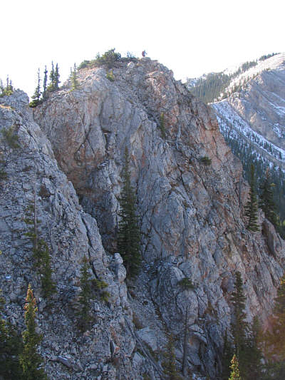 One of the more enjoyable sections of the ridge.