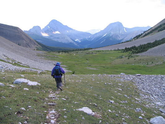 The Fist is also visible although it's superimposed on Mount Smuts.