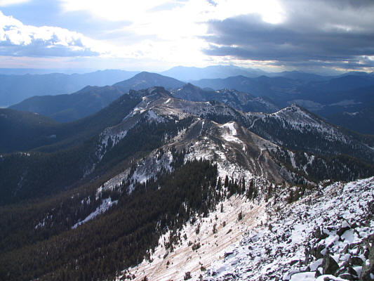 Looks like a fun ridge walk.