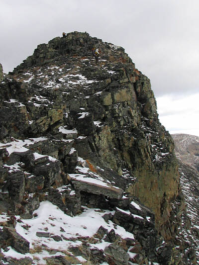 A most impressive east face.