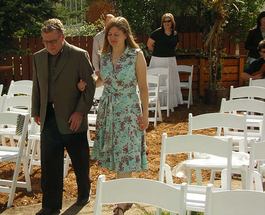 Stop looking down at your feet, Bob!