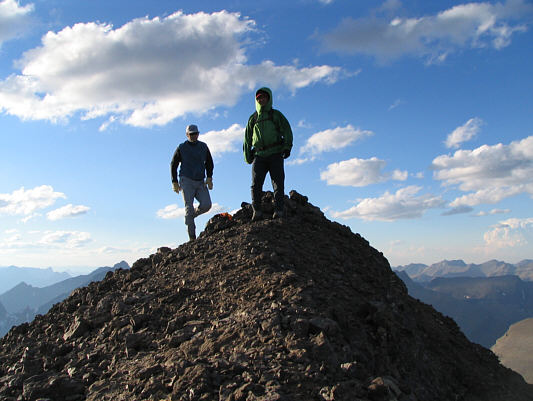 Paul is either trying to imitate a flamingo or auditioning for Riverdance!