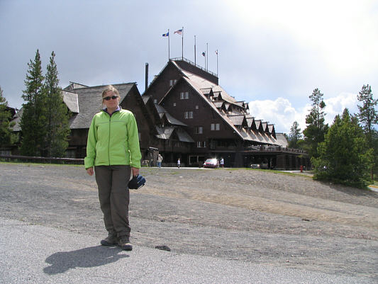 Just hanging around awaiting the next eruption of Old Faithful.