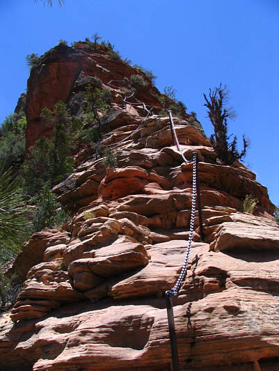 It's still just an easy scramble even without the chain.