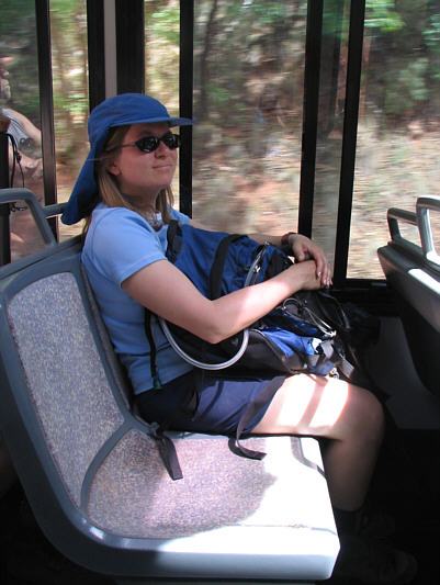 Every bus driver gives a very interesting running commentary as you travel through the canyon.  And it's not taped!