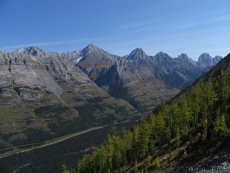 And lowly Grizzly Peak is also visible!