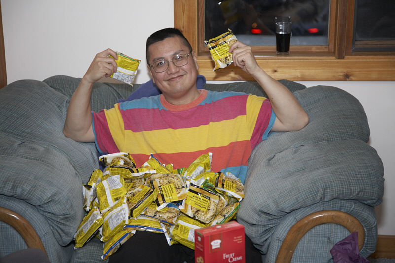 Oh, I also got a box of Fruit Creme cookies from Scott!