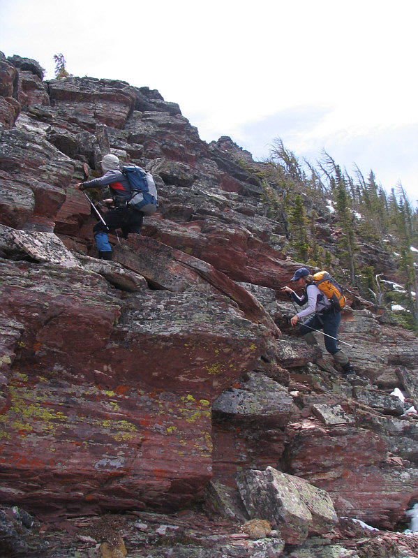 This would have been more fun to climb if I didn't have any blisters...