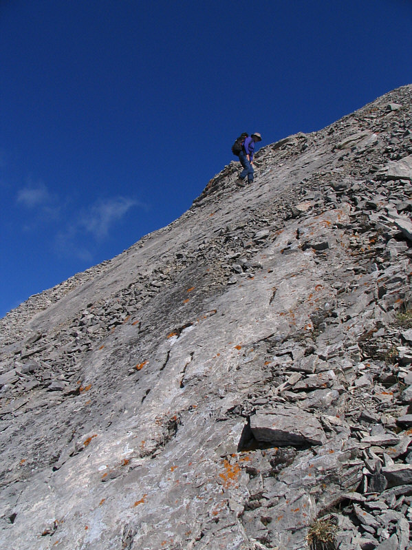 Not really as steep as it looks here!