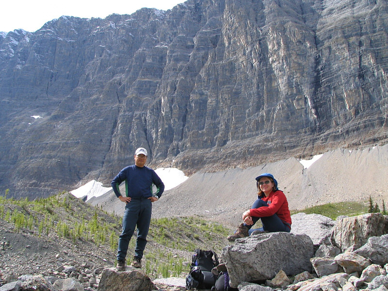 Kind of an "anti-summit" photo!