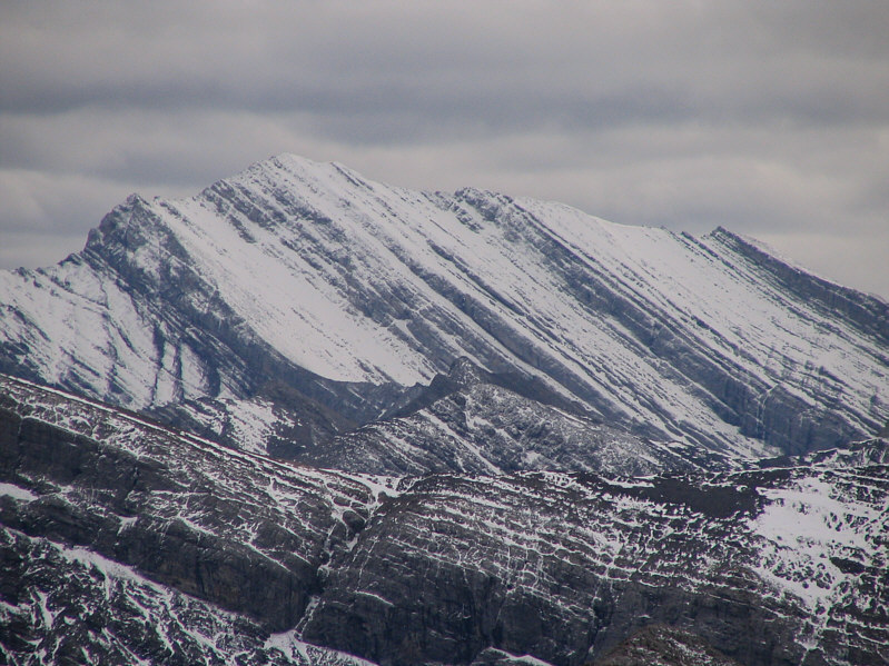 The crux doesn't look like much from here...
