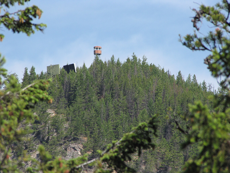 I didn't bother visiting the lower lookout site.