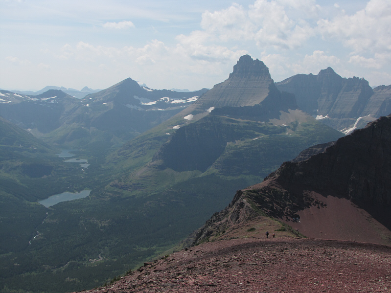 Make sure to go far enough west to circumvent the cliff bands before dropping down.