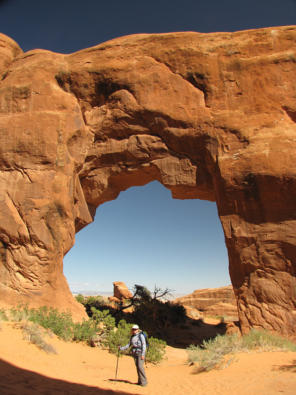 It is strictly forbidden to climb on any of the named arches in the park.