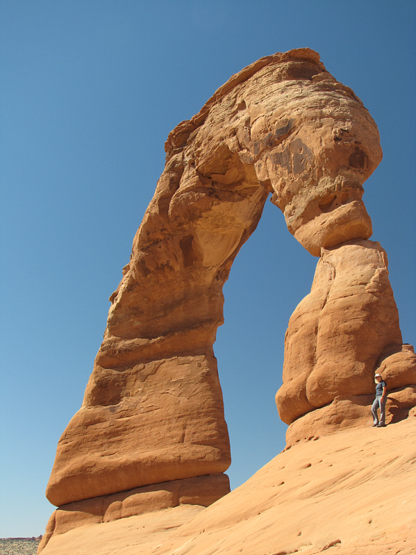 The terrain drops off steeply from where I took this photo.