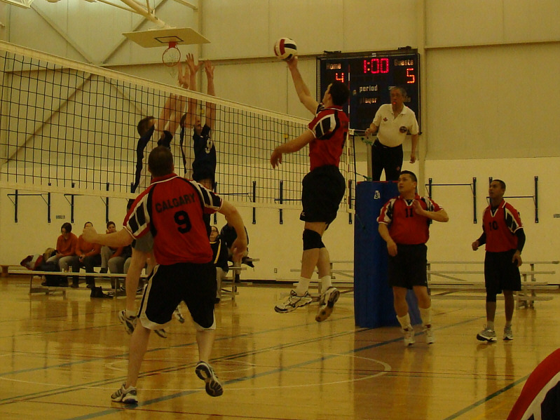 Hey, we're even leading in the first game!