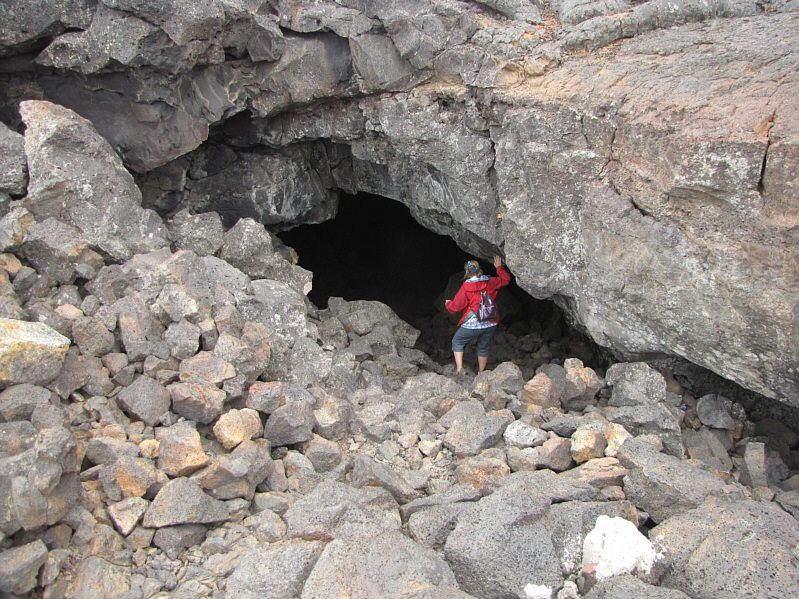 Looks sorta like the killer rabbit's lair from Monty Python And The Holy Grail!