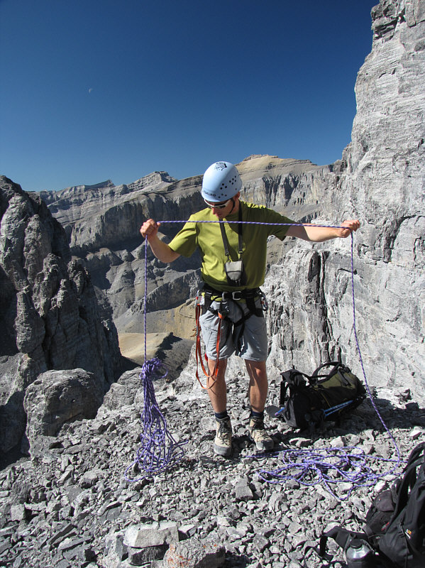 Thanks for carrying the rope, Keith!