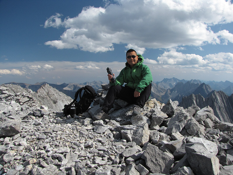 Interestingly, quite a few people have ascended this peak more than once.